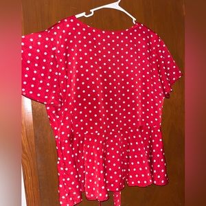 Polka dot shirt